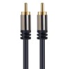 Audio Cable Converters Adapters RCA Cable Splitter 2 Plug Male