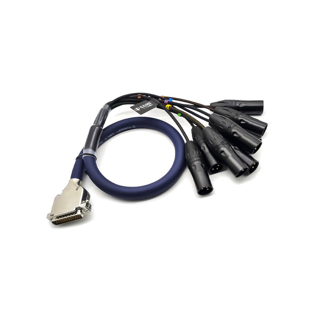 Cable Tascam DB25 Macho A 8 XLR Hembra 0.5M