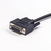 15 Pin D Sub Rgb Vga Cable Female To Male Straight Overmold Type 20pcs