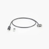 9 Pin Male DB9 To USB 2.0 A Right Angle Connector 1 Meter