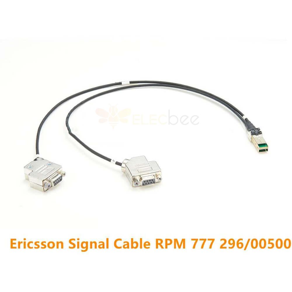 Optical module to 2PC DB9 Female 45° Connectors Ericsson Signal Cable Rpm 777 296/00500