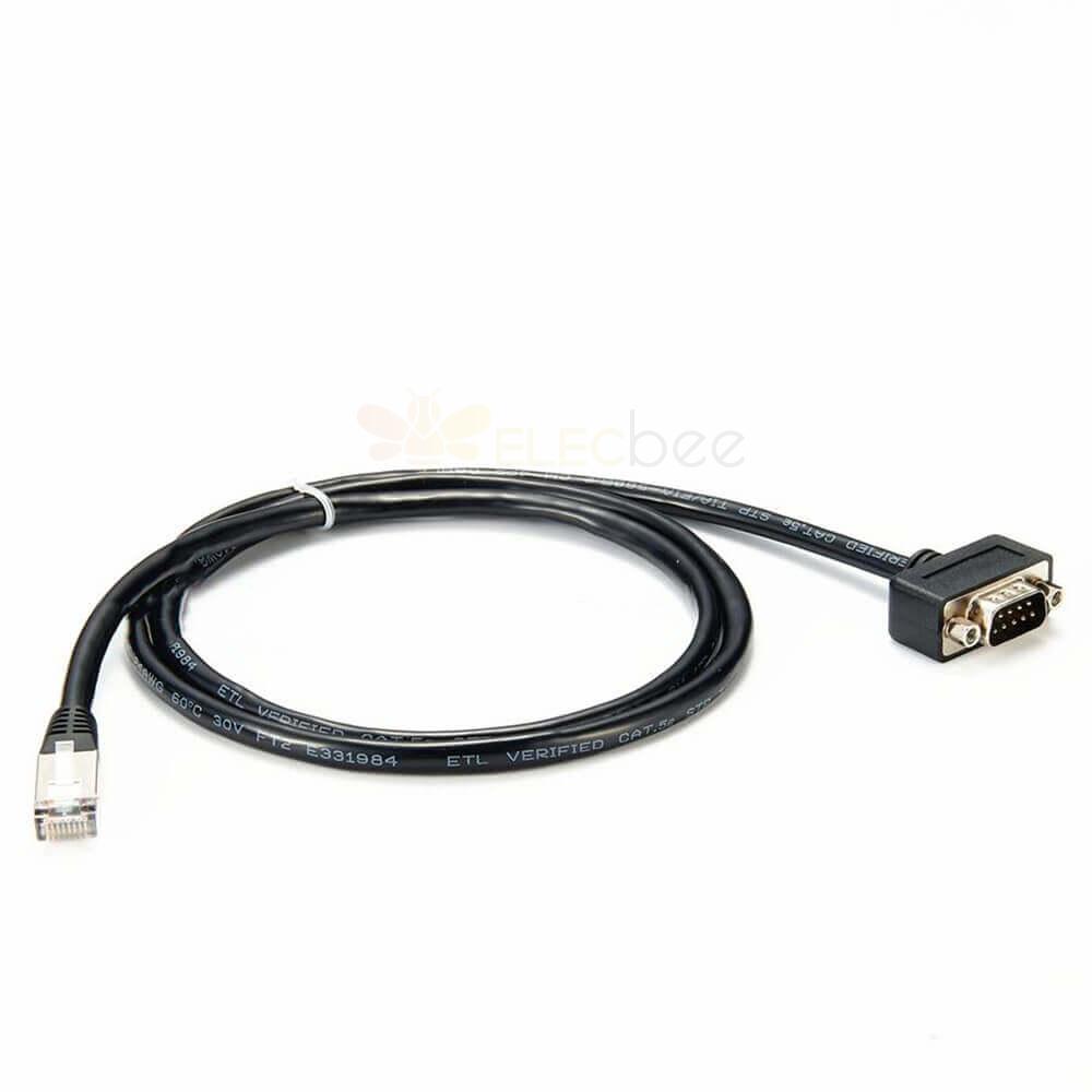 Câble convertisseur CAN vers Ethernet Db9 mâle vers Rj45 mâle 1M