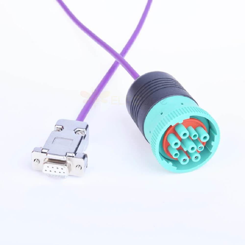 J1939 To Db9 Adapter Cable Elecbee 9 Pin 1Meter