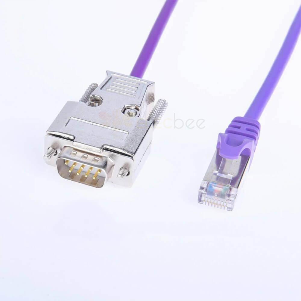 Rec-Bms Can Victro Cable Db9 Male Vers Rj45 Male 1M