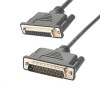 DB25 Male To Female Extension Cable 1M