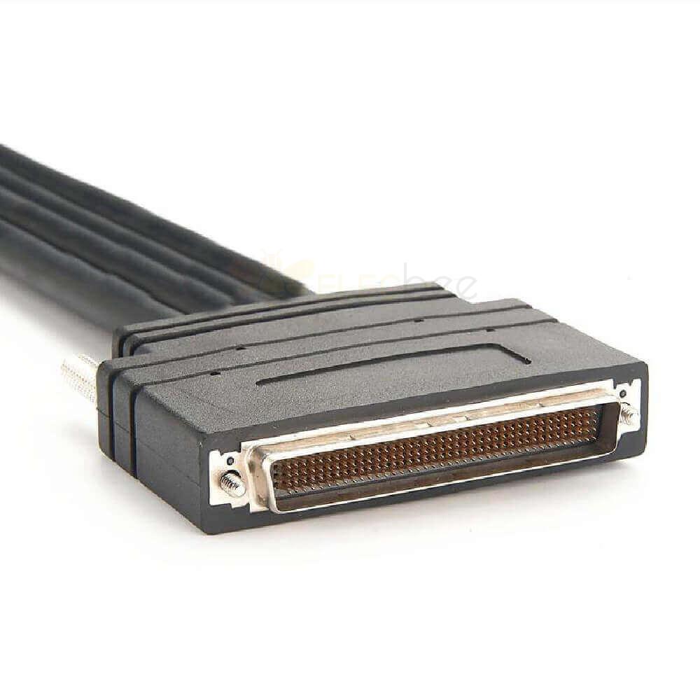 Lfh160 Erkek - DB50 4 Bağlantı Noktalı Lfh160 Enstrüman Anahtarı Test Kablosu 0.5M