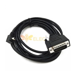 D-서브 15 ~ MINI 5P 커넥터 케이블 어셈블 커넥터 AWG24/26/28/32