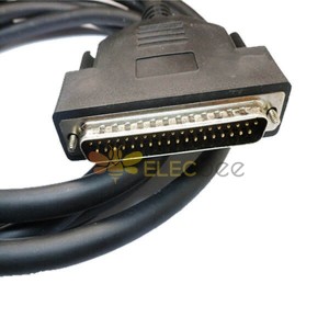 D-SUB 37 Pin Male to White Terminal with 28AWG Cable Connector 20cm 20pcs