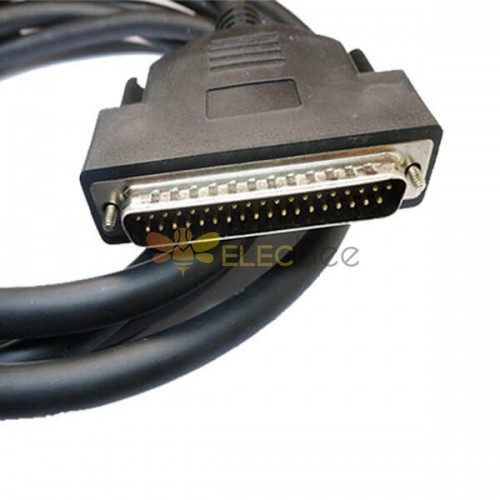 D-SUB 37 Pin Male to White Terminal with 28AWG Cable Connector 20cm 20pcs