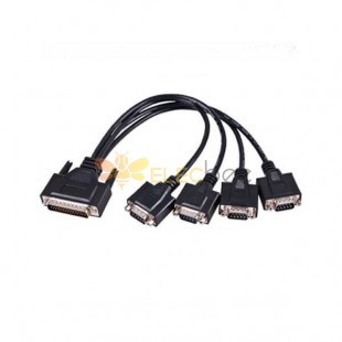 D-sub 44 Male To D-sub 9 Male With 10/15/20/30/40/50 CM Cable Connector 20pcs