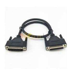 D-sub 44 Pin Male to Female Pure Copper Material with AWG28 Double-Shielded Connector