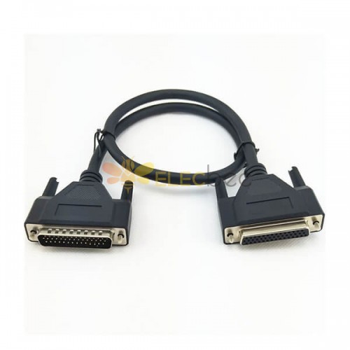 D-sub 44 Pin Male to Female Pure Copper Material with AWG28 Double-Shielded Connector