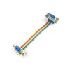 D-sub 9 Female To Female With Colorized Ribbon Cable 20pcs
