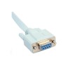 RJ45 To DB9 High Quality Console Cable RJ45 To DB9 Cable For Cisco Switch Router 3ft 20pcs