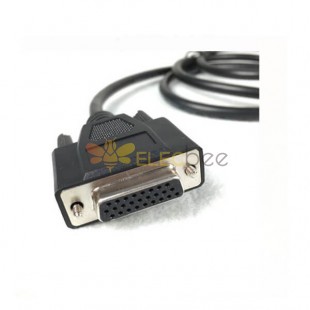 OBD 2 ToD-sub 26 Cable connector Female MVCI diagnsotic connector for Honda MVCI cable