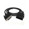 OBD 2 ToD-sub 26 Cable connector Female MVCI diagnsotic connector for Honda MVCI cable