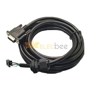 AWG20 Kablo Konektörü ile D-SUB 9 Pin Erkek - 2548