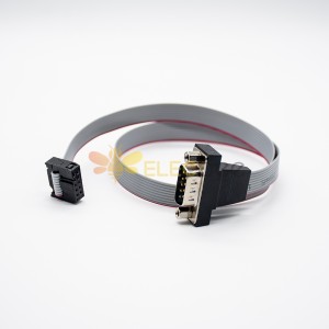 D-SUB 9 Pin To 10 Pin Header Cable Connector