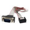D-SUB 9 Pin To 10 Pin Header Cable Conector