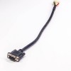 D-Sub 9Pins Male Straight Vga Cable Assembly 20шт