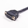 DB 25 Male to Male Cable AWG 15CM Cable Assembly For Vedio
