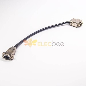 DB14 To DB15 Cable 14pin Male To Right Angle 15pin Male D-SUB Connector 15CM