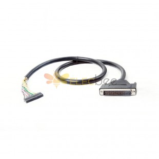 DB37 Male To 4Xrs-422/485 Upci Pc Card Cable 0.5M