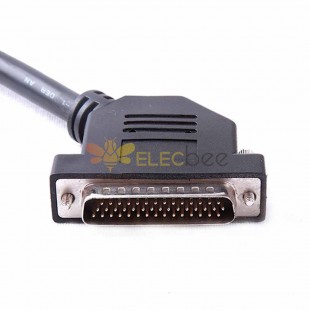 DB44 HDB44 Angled connector 45 degree D-sub 44pin Male Right Angled to D-sub , 