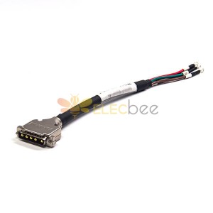 DB5W5 40A Male Plug Connector Contact 20cm Cable With Terminal