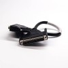 DB62 Female Plug To DB62 Male Plug With Cable 20cm 20pcs