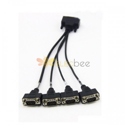 DB9 Male to DB 26 Male ConnectorExtension Cable 0.3M Connector 20pcs