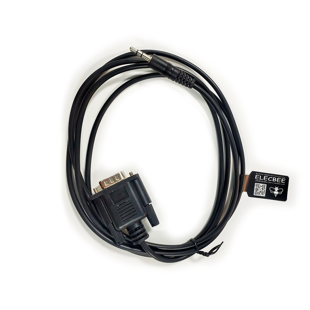 Ex Link Programming Cable DB9 Male To 3.5Mm Trs 1.8 Meter