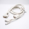 Multilink DVI Cable DVI-D 18+5pin to USB and Audio line 1M White