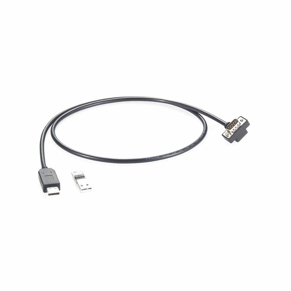 Адаптер Prolific USB-Serial DB9 Serial RS232 D-sub 9-контактный штекер под прямым углом к ​​типу A, прямой штекер