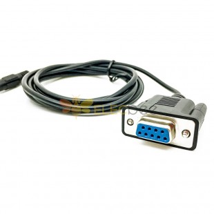 Le câble D9 Pin Master au câble AudioJack Connector 1M de 3,5 mm