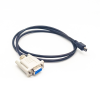 USB转RS232串行适配器USB Mini 5引脚公转DB9引脚母串行转换器电缆1米