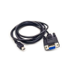 Adaptateur série USB vers RS232 USB Mini 5 broches mâle vers DB9 broche femelle câble convertisseur série 1 mètre