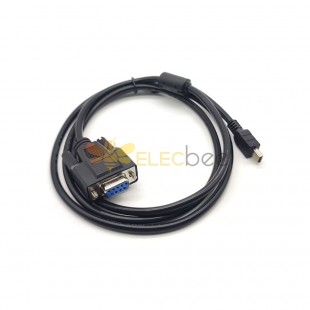 USB-RS232 последовательный адаптер USB Mini 5 Pin Male to DB9 Pin Female Serial Converter Cable 1 Meter