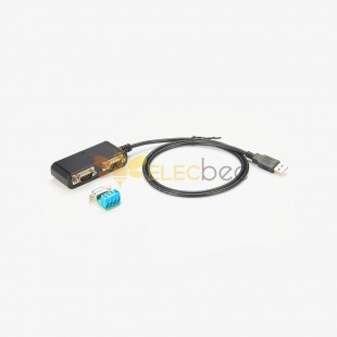 Cable adaptador USB a RS485 RS422 Puerto doble