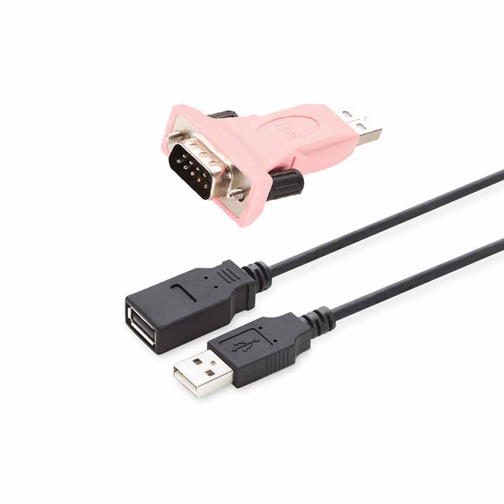Convertitore da USB 2.0 a RS485 D-sub 9 pin maschio dritto a tipo A, maschio dritto