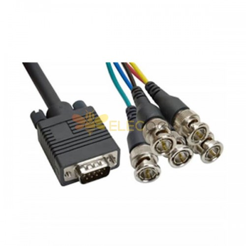 Cable VGA a BNC Conector de cable 5BNC 20 piezas