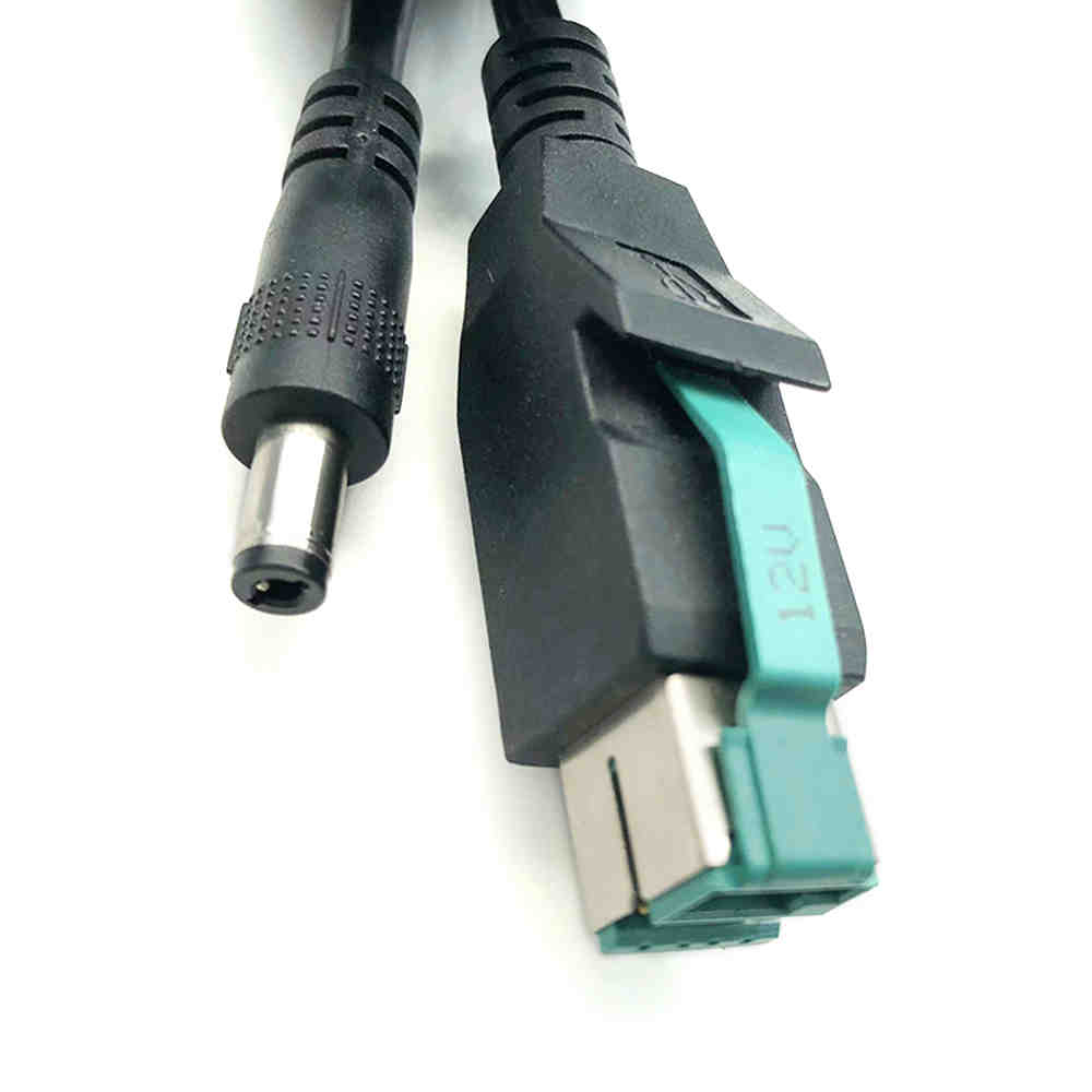 41J6817 كابل محول USB 12 فولت 8 دبوس موصل USB بالطاقة 3 أمتار