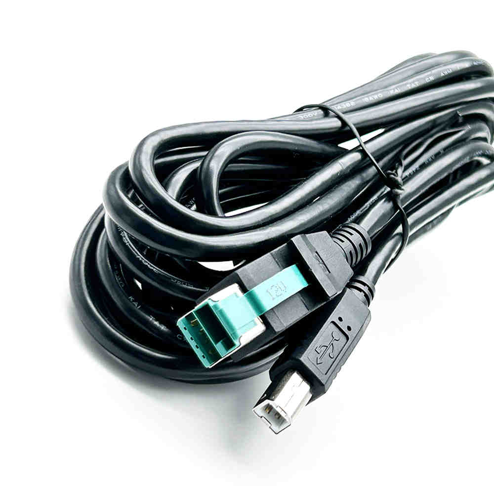 IBM Epson HP Verifone pos cable 票據列印線纜