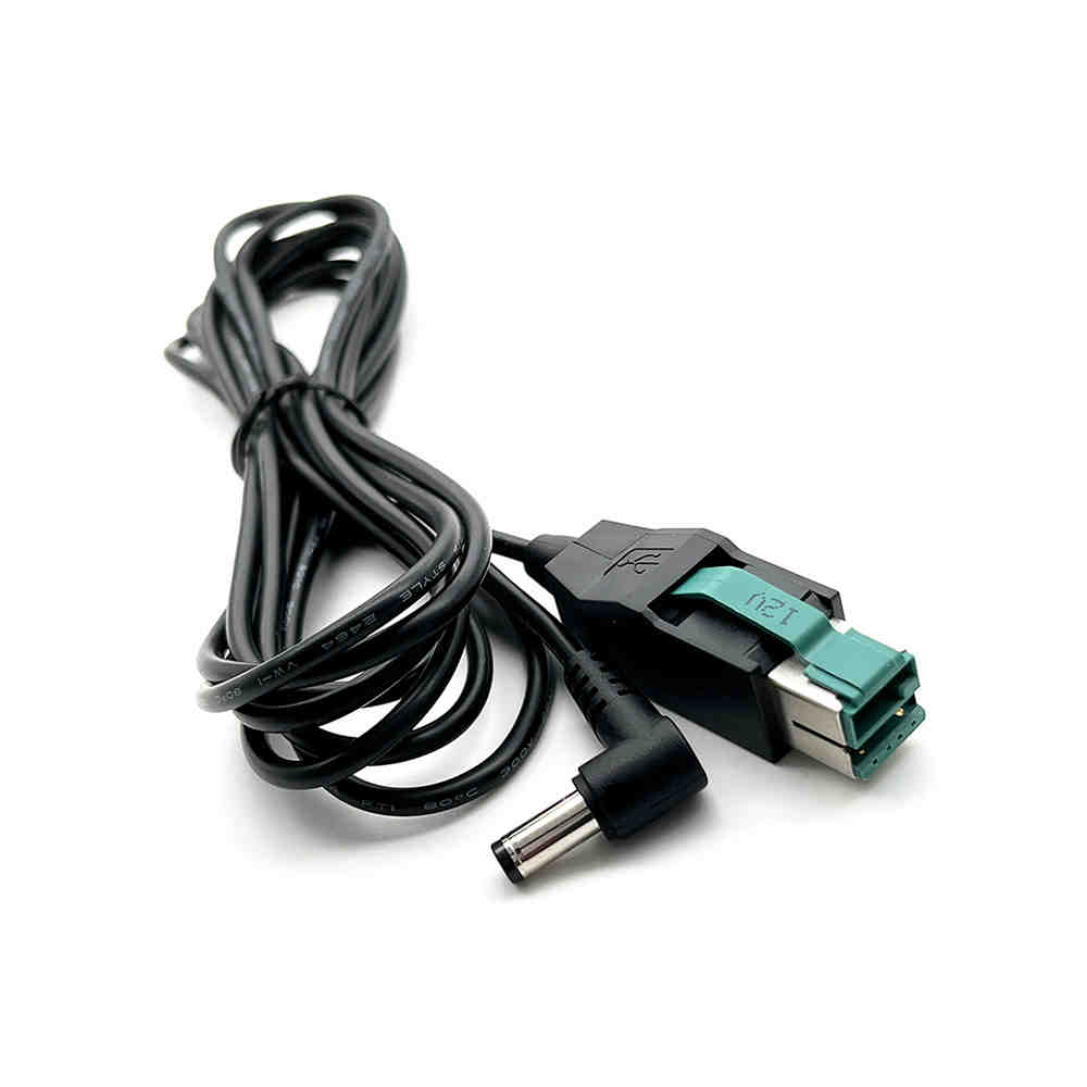 POS连接线IBM电源适配器4820（电源USB）DC5.5弯式转USB12V（41J6817）1.5米
