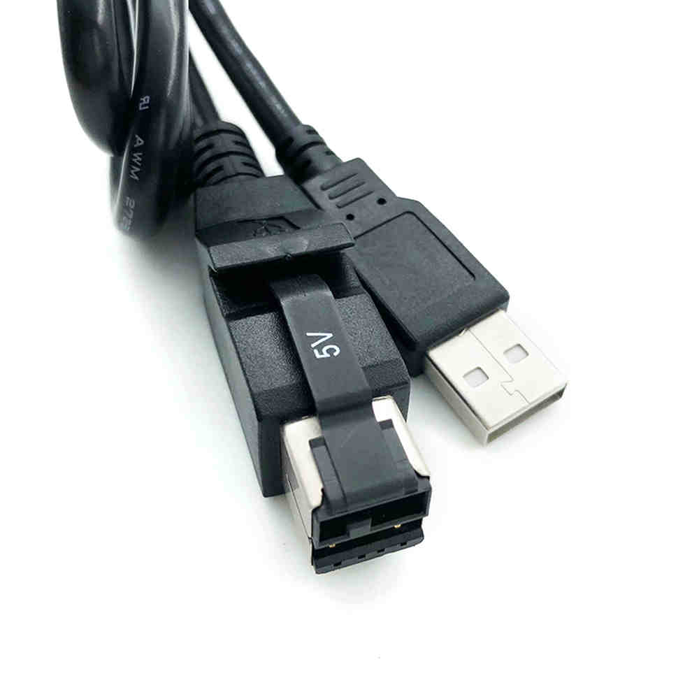 IBM Epson 프린터용 전원 공급 USB 5V 12V 24V 간섭 방지 데이터 연결 케이블