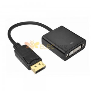 0.1M Displayport Cable Male 20Pin to DVI 24+5 Pin female Cable 0.5m
