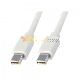 Mini DisplayPort 连接线公转公直式延长线0.5米