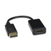 Displayport Cable Male to HDMI Female Display Projector Cable 0.25m