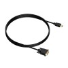 Displayport Male to DVI 24 +1 Pin Male 1080p HD Line Screw Lock Cable Adapter 0.5m