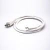 DisplayPort Straight Male zu Mini DP Straight Male Overmolded Cable weiß 1M